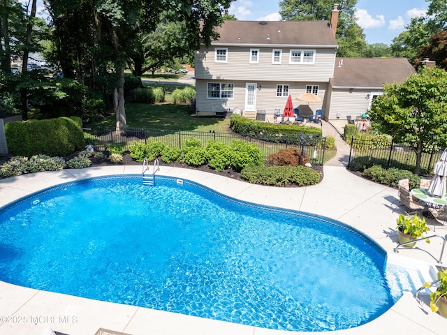 9 Partridge Ave, Freehold, NJ 07728 - view of pool featuring a patio
