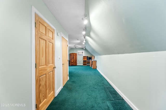 12 Liberty St, Old Bridge, NJ 08857 - additional living space with dark carpet and lofted ceiling