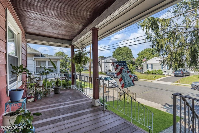 194 Washington St, Keyport, NJ 07735 - porch with a residential view