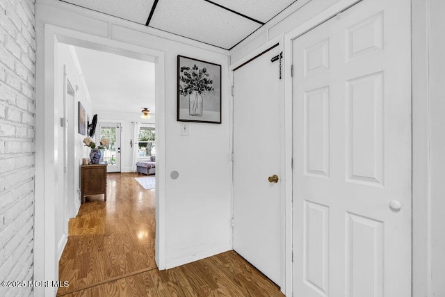 194 Washington St, Keyport, NJ 07735 - corridor with wood finished floors