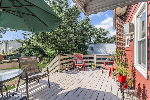 194 Washington St, Keyport, NJ 07735 - view of wooden terrace