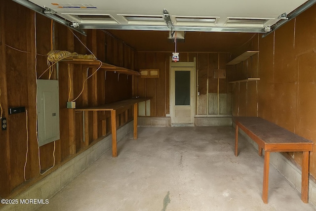 20 Woodridge Ave, Toms River, NJ 08755 - garage with electric panel and a garage door opener