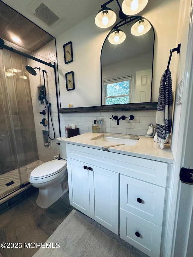 412 Steuben Ave, Forked River, NJ 08731 - full bath with vanity and a shower stall
