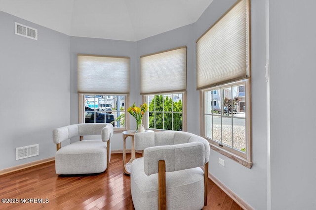 17 W Coral Dr, Brick, NJ 08723 - sitting room with a high ceiling and wood finished floors