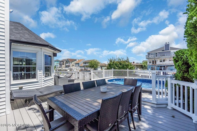 17 W Coral Dr, Brick, NJ 08723 - deck with outdoor dining area