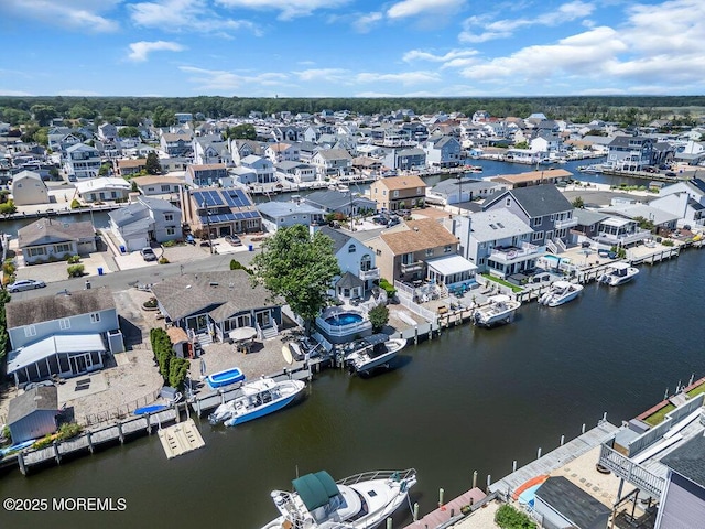 17 W Coral Dr, Brick, NJ 08723 - aerial view of residential area with a nearby body of water
