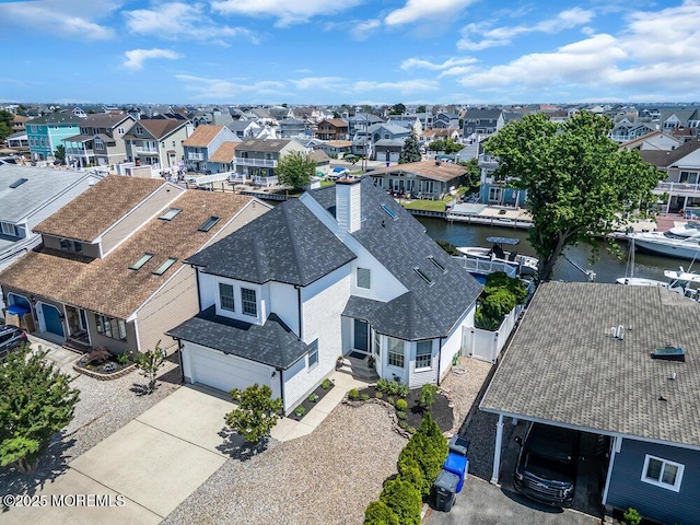 17 W Coral Dr, Brick, NJ 08723 - aerial view of residential area with a nearby body of water