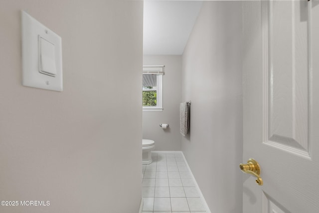 1 Spruce Way, Manalapan, NJ 07726 - bathroom featuring toilet and tile patterned floors