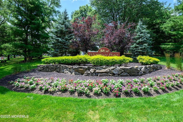 45 Liverpool Ct Unit 10, Freehold, NJ 07728 - view of community with a lawn