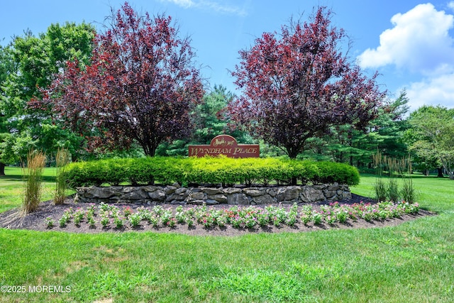 45 Liverpool Ct Unit 10, Freehold, NJ 07728 - community / neighborhood sign with a yard