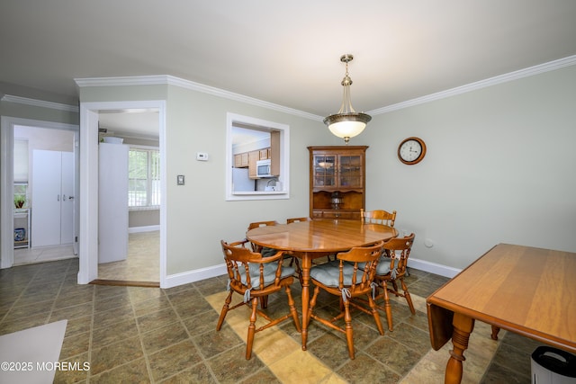 45 Liverpool Ct Unit 10, Freehold, NJ 07728 - dining room with crown molding