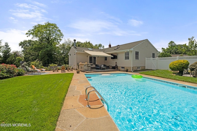 6 Frances Ct, Red Bank, NJ 07701 - view of swimming pool with a patio area and an outdoor fire pit