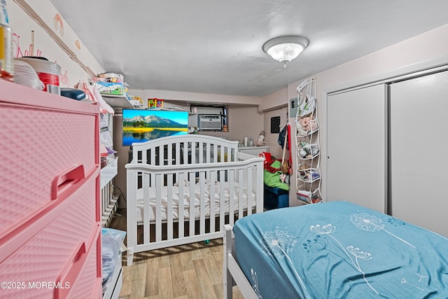 612 Grier Ave, Elizabeth, NJ 07202 - bedroom featuring wood finished floors and a closet