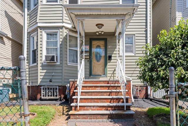 612 Grier Ave, Elizabeth, NJ 07202 - property entrance featuring cooling unit