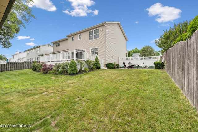 15 Bronia St, Howell, NJ 07731 - rear view of house featuring a fenced backyard