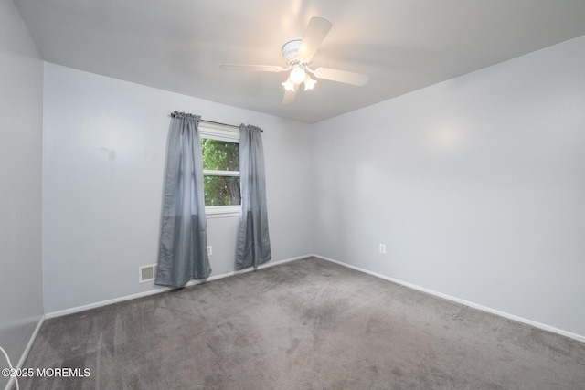 7 Kathy Ct Unit 6204, Brick, NJ 08724 - empty room featuring a ceiling fan and carpet