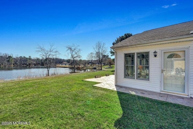 45 Leighton Ln, Manchester, NJ 08759 - view of green lawn featuring a water view