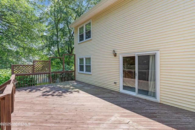 1 Denise Ct, Tinton Falls, NJ 07753 - view of wooden terrace