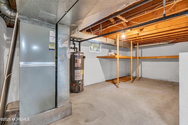 1 Denise Ct, Tinton Falls, NJ 07753 - below grade area with water heater