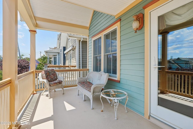73 Clark Ave, Ocean Grove, NJ 07756 - view of covered porch