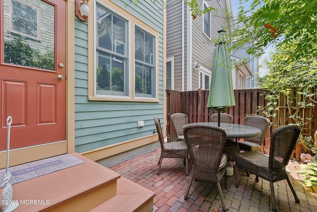73 Clark Ave, Ocean Grove, NJ 07756 - view of patio / terrace featuring outdoor dining area