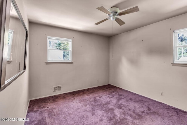 123 Susan Dr, Jackson, NJ 08527 - carpeted empty room with a ceiling fan and baseboards