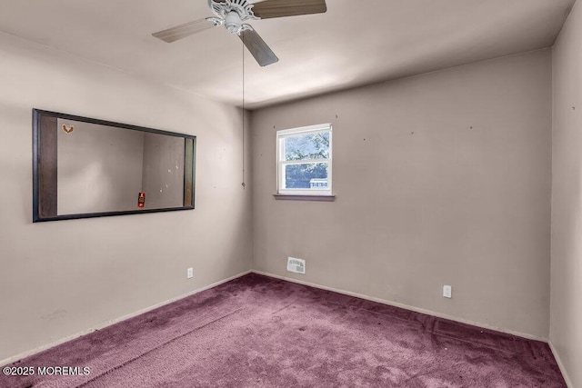 123 Susan Dr, Jackson, NJ 08527 - carpeted spare room featuring a ceiling fan and baseboards