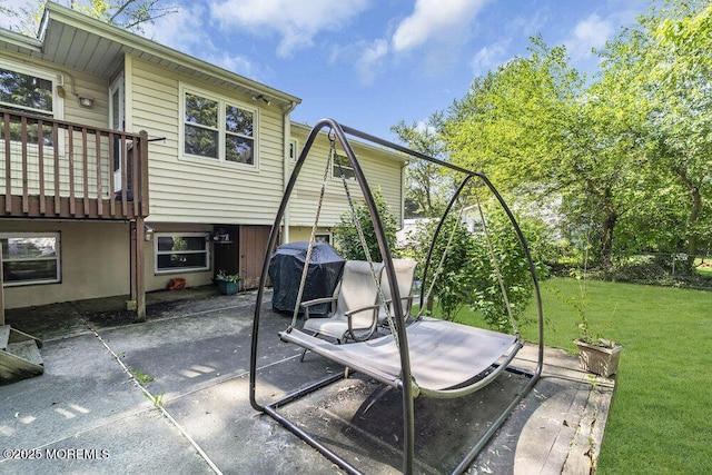 123 Susan Dr, Jackson, NJ 08527 - view of patio / terrace with area for grilling