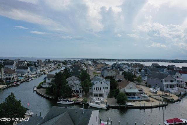 49 Farragut Dr, Brick, NJ 08723 - aerial view of residential area featuring a large body of water