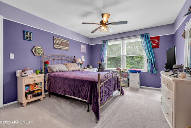 3 Algonquin Ct, Freehold, NJ 07728 - bedroom featuring light carpet and ceiling fan