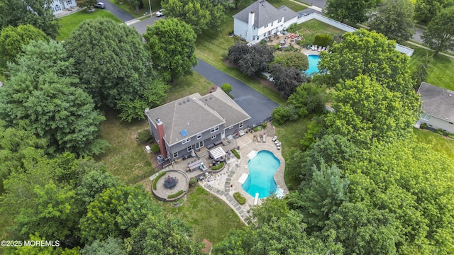 3 Algonquin Ct, Freehold, NJ 07728 - bird's eye view of a pool area