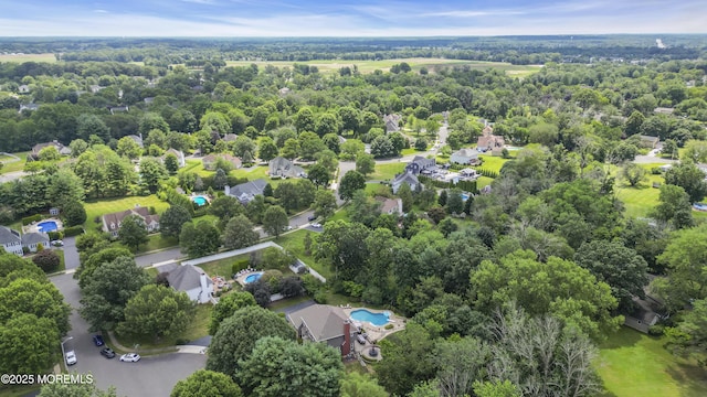 3 Algonquin Ct, Freehold, NJ 07728 - drone / aerial view of a pool