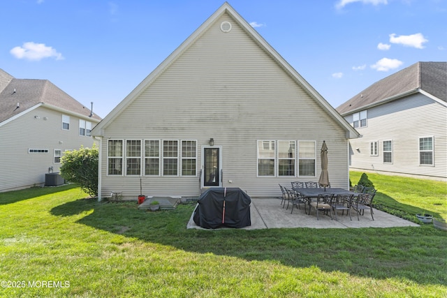 78 Honeysuckle Dr, Manahawkin, NJ 08050 - back of property featuring a patio and a lawn
