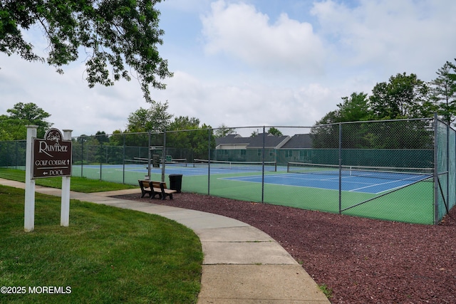 186 Snow Drop Pl, Freehold, NJ 07728 - view of tennis court