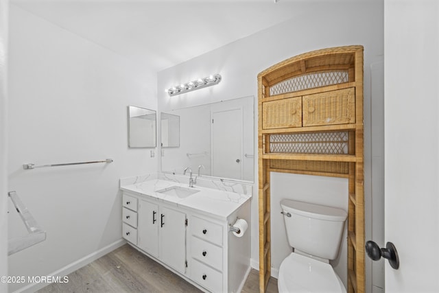 410 Owls Nest Ct, Jackson, NJ 08527 - bathroom with vanity and wood finished floors