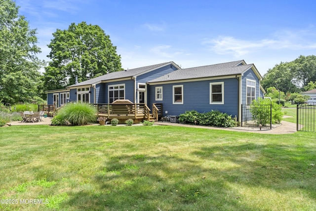 11 Sharon Dr, Ocean Twp, NJ 07712 - ranch-style home with a deck