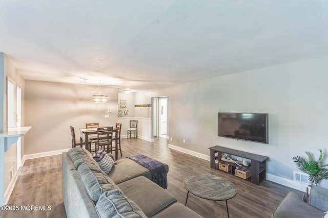 65 Cedar Ave Unit C10, Long Branch, NJ 07740 - living room featuring wood finished floors