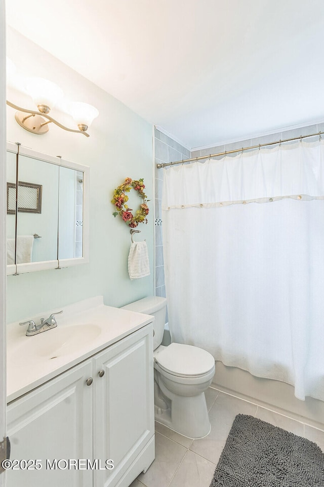 65 Cedar Ave Unit C10, Long Branch, NJ 07740 - full bathroom featuring tile patterned floors and vanity