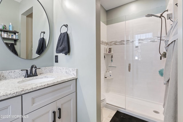 107 Celebration Blvd, Brick, NJ 08723 - full bathroom with a stall shower and vanity
