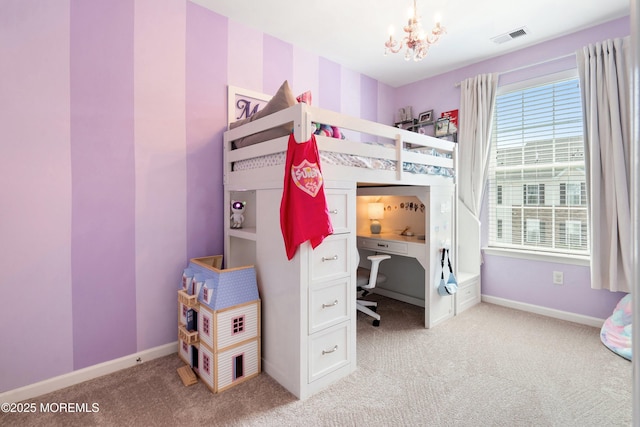 107 Celebration Blvd, Brick, NJ 08723 - bedroom with light carpet, multiple windows, and a chandelier
