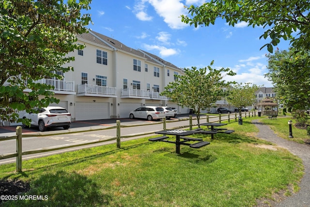 107 Celebration Blvd, Brick, NJ 08723 - view of property's community featuring a yard and a garage