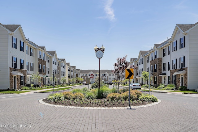 107 Celebration Blvd, Brick, NJ 08723 - view of road featuring a residential view, traffic signs, sidewalks, street lights, and curbs