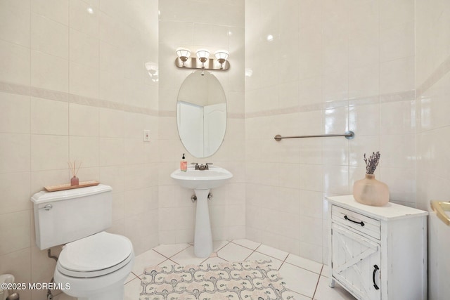 9 Old Cider Mill Rd, Manalapan, NJ 07726 - bathroom featuring tile walls and tile patterned flooring