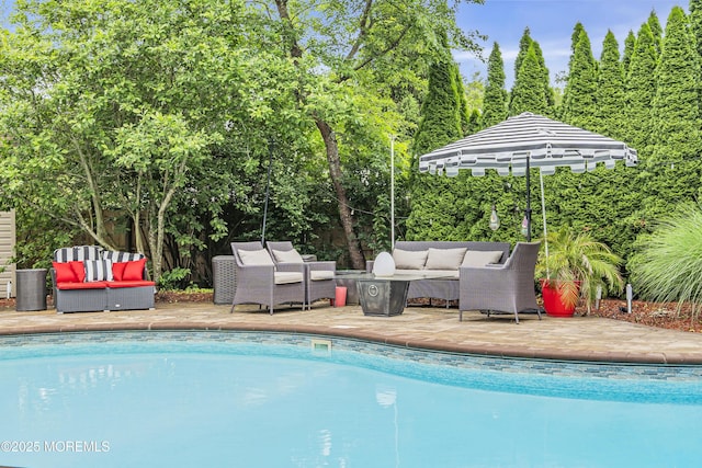 707 Cambridge Rd, Lanoka Harbor, NJ 08734 - swimming pool with an outdoor hangout area and a patio