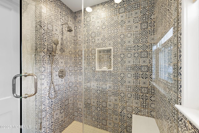 312 Lake Dr, Allenhurst, NJ 07711 - bathroom featuring a shower stall
