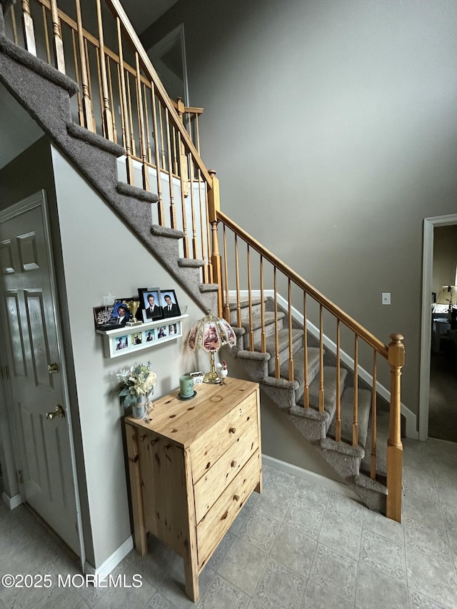 16 Aarons Way, Brick, NJ 08723 - stairway with baseboards