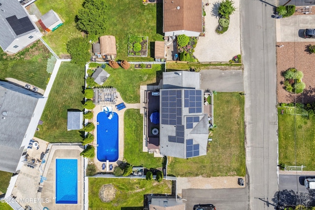 1020 Sarasota Dr, Forked River, NJ 08731 - aerial overview of property's location featuring a pool