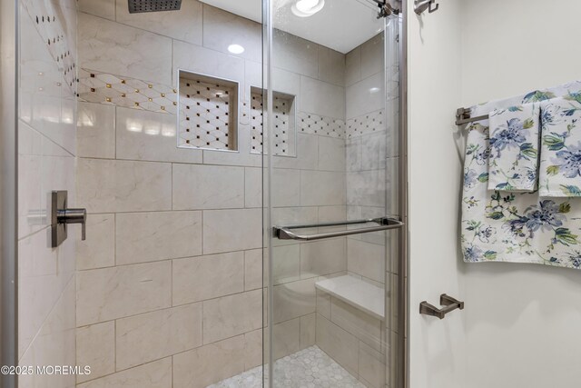 64 Scarlet Dr, Parlin, NJ 08859 - bathroom featuring a stall shower