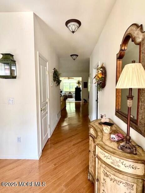 17 Marigold Ln, Little Egg Harbor, NJ 08087 - hallway featuring light wood-style flooring