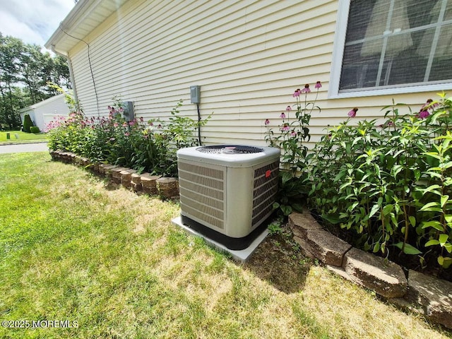 17 Marigold Ln, Little Egg Harbor, NJ 08087 - exterior view of a central AC unit